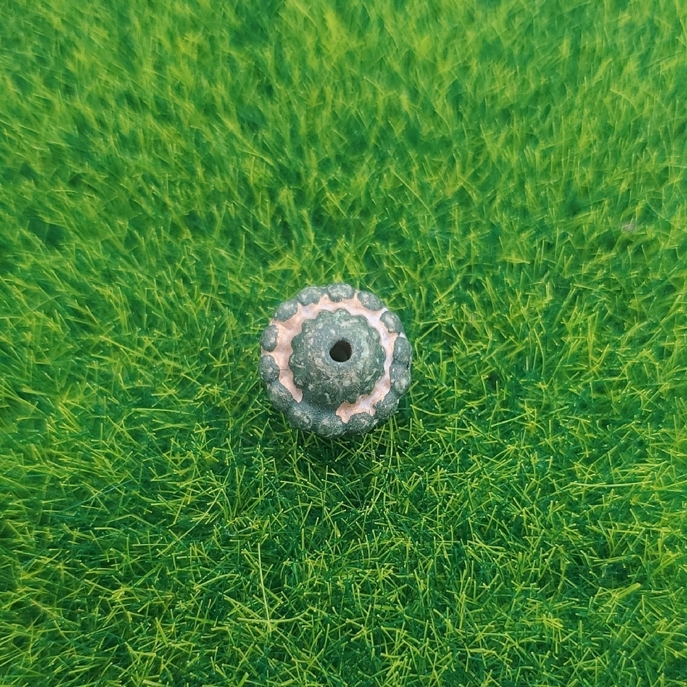 Wooden Ancient Green Charm P322